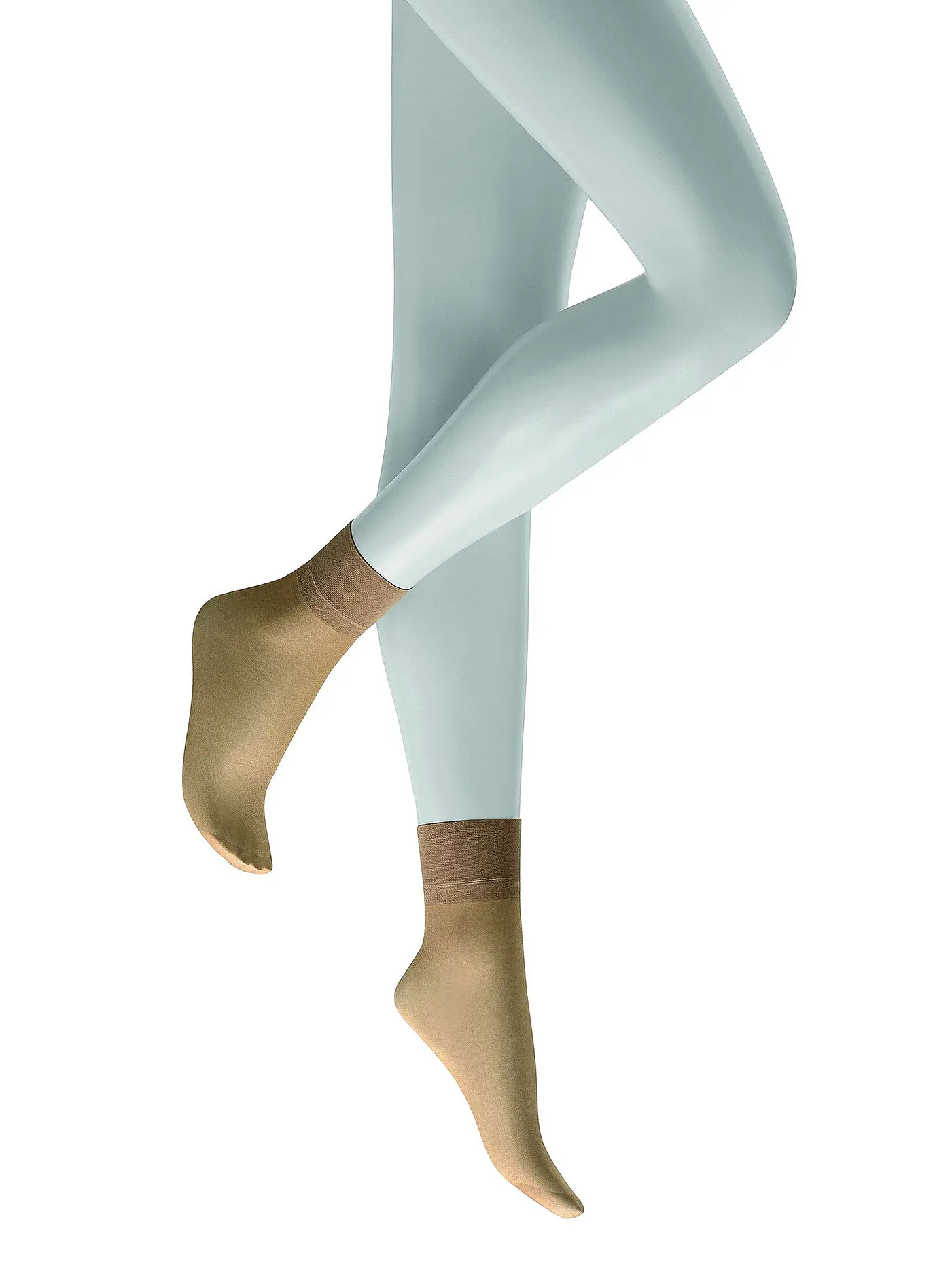 KUNERT | Feinstrumpfsöckchen SATIN LOOK 20 cashmere | 